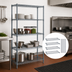 Thumbnail image #3 for Quantum 4-Shelf Wire Shelving Starter Kit, 24