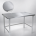 Thumbnail image #3 for John Boos Stallion 84 Inch x 36 Inch Stainless Steel Flat Top Work Table with Safety Edge