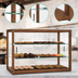 Thumbnail image #4 for KoolMore 42-Inch Straight Glass Bakery Display Case with 3 Tempered Glass Shelves