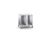 RATIONAL UltraVent Stand III Mobile Oven Stand for iCombi 6-Half Size Classic/Pro, Stainless Steel, 20 Support Rails