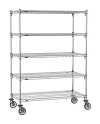 Metro Super Erecta SA-2424C-68-M5 Super Adjustable Mobile Wire Shelving Unit, 24