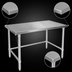 Thumbnail image #4 for John Boos Stallion 84 Inch x 36 Inch Stainless Steel Flat Top Work Table with Safety Edge