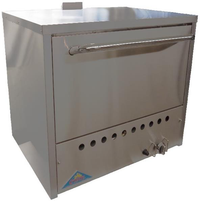 Comstock-Castle Countertop Gas Pizza Oven with 2 Hearth Decks