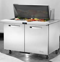 True SPEC Series 48-Inch Mega Top Sandwich/Salad Prep Table with 18 1/6-Pan Capacity
