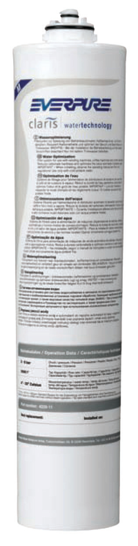 Everpure M Replacement Water Filter Cartridge for Espresso and Coffee, 0.5 GPM, 5 Micron