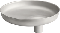 Hobart Stainless Steel Round Grind Pan for Straight Throat Chop End, 12-Inch Diameter x 1.75-Inch Deep