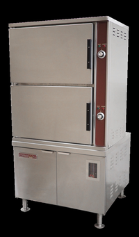 Crown DCX-24 Two Compartment Direct Steam Full-Size Convection Steamer