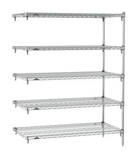 Metro Super Erecta SA-2454C-63-A5 Super Adjustable Wire Add-On Shelving Unit, 54