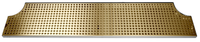 52-Inch Surface Mount Drip Tray Trough for Metropolis H Draft Towers, PVD Brass / Stainless Steel