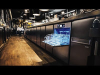 MEIKO KA-76 High-Temperature Single-Tank Rack Conveyor Dishwasher with Prewash, 243 Racks/Hour