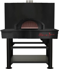Marra Forni Square Wood-Fired Pizza Oven with 37 x 25 Inch Brick Deck and Steel Stand