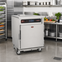 FWE Electric Mobile Rethermalization & Holding Cabinet, 6-Tray/12-Pan Capacity, Touchscreen Controls