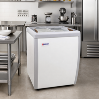 26-Inch Ice Cream Display Chest Freezer with Sliding Glass Top, 5.5 Cu. Ft.