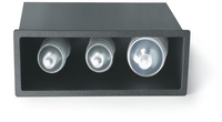 Vollrath Flush-Mount 3-Stack Dome Lid Holder, Horizontal