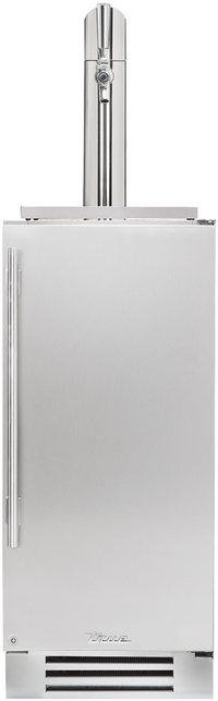 True Residential 15-Inch Undercounter Single-Tap Beer Dispenser with Stainless Steel Door