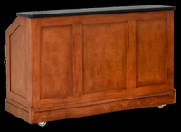 Executive Series 72-Inch Portable Bar with Hand Sink, Pre-Mix/Post-Mix, and 50 lb Ice Bin