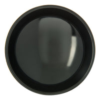 Carlisle Molcajete Melamine Salsa Dish, 8 oz, Black