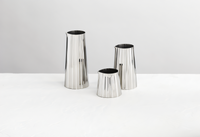 American Metalcraft Evolution 2.5 oz Stainless Steel Crimped Creamer