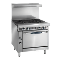 Imperial (Middleby) IHR-4 Spec Series Gas Ranges