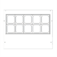 Beverage-Air SPE36HC-10C 36-Inch Two-Door Sandwich Prep Table With 17-Inch Cutting Board and 10-Pan Top