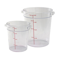 Winco PCRC-1 Commercial Food Storage Containers Case of 48