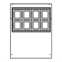 Beverage-Air 27-Inch One-Section Refrigerated Sandwich Prep Table with 2 Drawers, 8-Pan Top, and Cutting Board