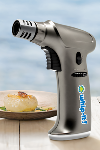 Whip-It! Stealth Silver Kitchen Torch