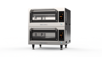 Forza STi Double-Stacked Ventless Countertop Electric Pizza Oven, 16-Inch Capacity