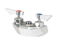 Krowne Diamond Series 4-Inch Center Splash Mount Faucet Body, No Spout