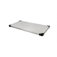 Commercial Stainless Steel Solid Shelf, 36 Inch W x 18 Inch D, 450 lb Capacity