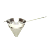 Winco 8-Inch Extra Fine Mesh Stainless Steel Bouillon/Chinois Strainer
