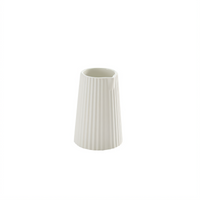 American Metalcraft Ceramic Crimped Creamer, 4.5 oz.