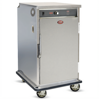 FWE Heated Holding Transport Cabinet, Mobile, Insulated, 14 Basket / 7 Sheet Pan Capacity