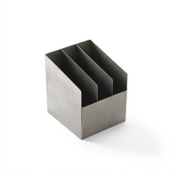 American Metalcraft FHES3 Silverware Caddy Organizer Case of 20