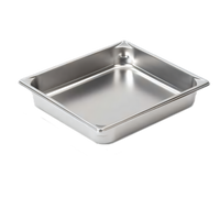 Vollrath Super Pan V Half-Size Solid Hotel Pan, 2-1/2 Inch Deep, 4.3 Qt Capacity