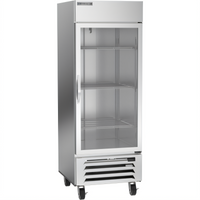 Beverage-Air Horizon Series One-Section Reach-In Glass Door Freezer, 25.97 Cu. Ft., 30-Inch Wide