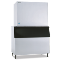 Hoshizaki KM-2600SRJZ3 Remote Air-Cooled Crescent Cube Ice Maker, 2,617 lb/Day, 3-Phase