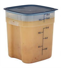 Cambro 18SFSPROPP190 CamSquare® Commercial Food Storage Containers Case of 6