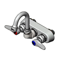 T&S Brass Wall-Mount Workboard Faucet, 4