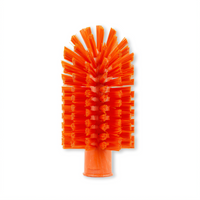 Sparta Non-Absorbent 3-Inch Diameter Pipe & Valve Brush with Polyester Bristles, Orange