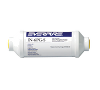 Everpure IN-6 Inline Sediment and Scale Reduction Water Filter Cartridge, 5,000 Gallons, 0.75 GPM, 6-Pack