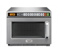 Panasonic PRO1 Heavy-Duty Countertop Commercial Microwave Oven, 0.6 Cu. Ft., 2100 Watts, Left-Hinged Door