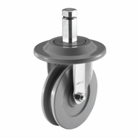 Cambro CPMCHD000 Camshelving® Shelf Casters & Leveling Feet Case of 2