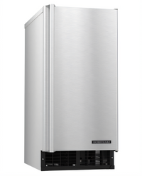 Hoshizaki AM-50BAK-AD Self-Contained Air-Cooled Full-Cube Ice Maker with 27 lb Bin