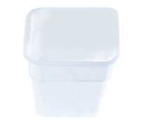 Crestware SQW12 Commercial Food Storage Containers Case of 6