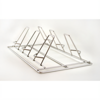 Alto-Shaam 6-Piece Self-Trussing Stainless Steel Poultry Roasting Rack for Combitherm 20-10 Oven