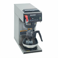 BUNN CWTF15-1 Automatic Fill Commercial Drip Coffee Brewer with 1 Lower Warmer, 3.8 GPH, 120V