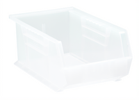 Quantum Ultra Stack & Hang Clear Shelf Bin, 13-5/8 x 8-1/4 x 6 Inches