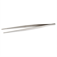 Mercer Culinary Precision Straight Tongs, 11-3/4 Inch, 18/8 Stainless Steel