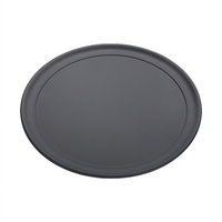 American Metalcraft EZ-Release 14-Inch Round Aluminum Pizza Pan with Wide Rim and Flat Bottom